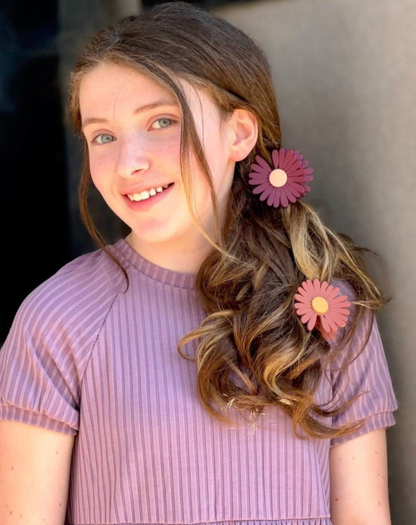 Big flower Hair Claw hair clip - Assortment of colors