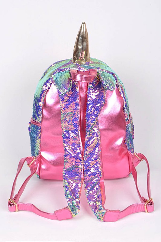 3 AM Forever Iconic Sequins Unicorn Backpack